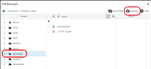 Joomlaæå­¸ æªæ¡ä¸å³